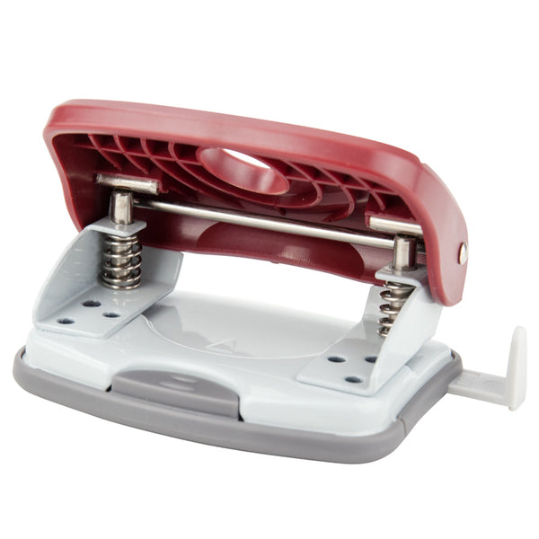 Locher Axent Welle-2 3820-06-A, Kunststoff, 20 Blätter, rot