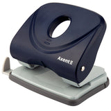 Locher Axent Welle-2 3830-02-A, Kunststoff, 30 Blätter, blau