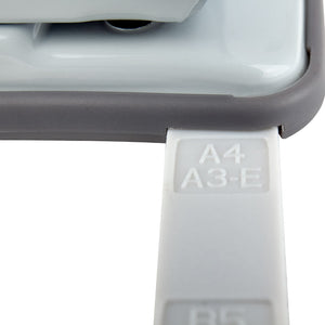 Locher Axent Welle-2 3830-02-A, Kunststoff, 30 Blätter, blau