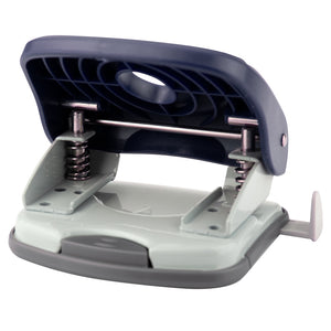 Locher Axent Welle-2 3830-02-A, Kunststoff, 30 Blätter, blau