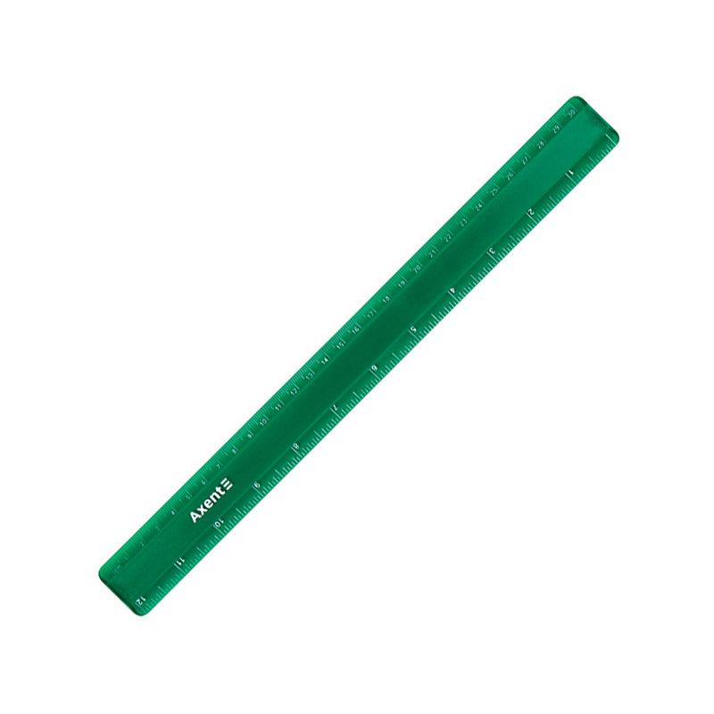 Kunststoff-Lineal Axent 7530-05-A, 30 cm, grün