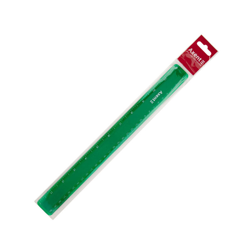 Kunststoff-Lineal Axent 7530-05-A, 30 cm, grün