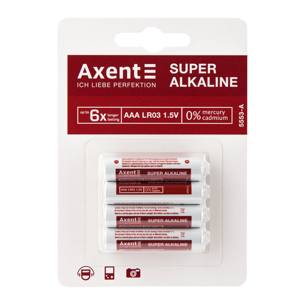 Batterien Axent 5553-A AAA LR03