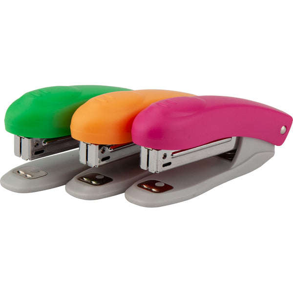 Stapler Axent Welle-2 4813-12-A, plastic, №10, 12 sheets, orange