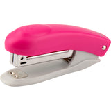Stapler Axent Welle-2 4813-10-A, plastic, №10, 12 sheets, pink