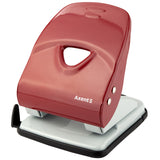 Locher Axent Exact-2 3940-06-A, Metall, 40 Blätter, rot