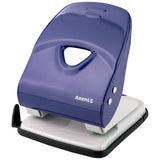 Locher Axent Exact-2 3940-02-A, Metall, 40 Blätter, blau