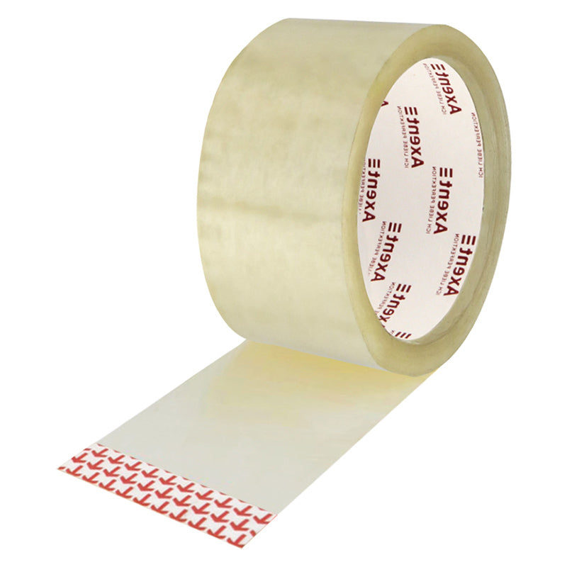 Packband Axent 3043-01-A, 48 mm x 50 yards, 45 µm, transparent
