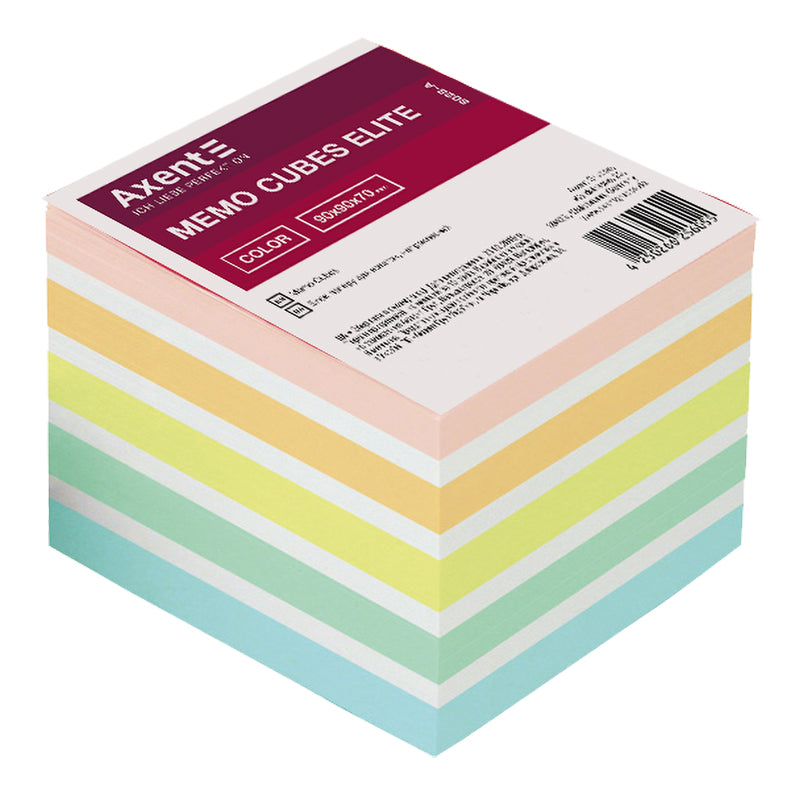 Note paper Elite "Color" 90Х90Х70mm, unglued