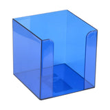 Notizzettelwürfel Delta D4005-02, 90x90x90 mm, blau