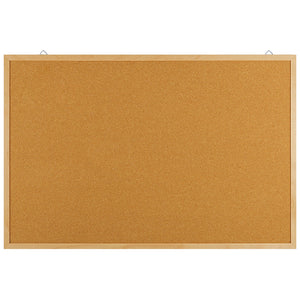 Cork board Axent 9602-A, 60Х90cm, wooden frame