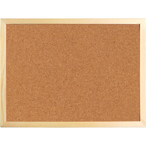 Kork-Pinntafel Axent 9602-A, 60x90 cm, mit Holzrahmen