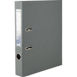 Lever-arch file Delta D1713-03P, 5 cm, one-sided, non-assembled, grey