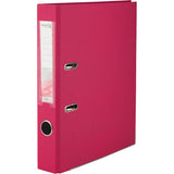 Lever-arch file Delta D1713-05P, 5 cm, one-sided, non-assembled, pink