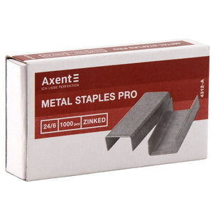 Heftklammern Axent Pro 4312-A Nr. 24/6, 1000 Stück