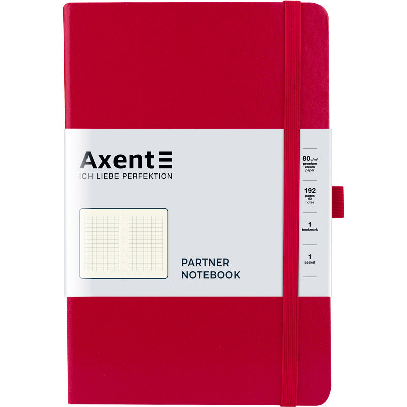 Notebook Axent Partner 8201-03-A, 125*195 mm, 96 pages, squared paper ...
