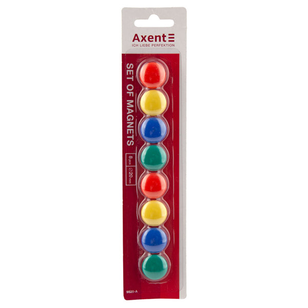 Magnet-Set Axent 9820-A, 20 mm, 8 St.