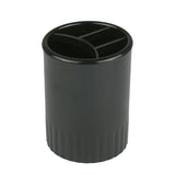 Schreibtischköcher Delta D4009-01, 90x70 mm, 4 Fächer, schwarz