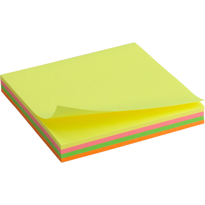 Sticky notes Axent 2325-A, 75x75mm, 100sheets, neon