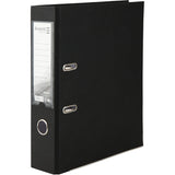 Lever-arch file Delta D1714-01P, 7,5 cm, one-sided, non-assembled, black