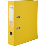 Lever-arch file Delta D1714-08P, 7,5 cm, one-sided, non-assembled, yellow