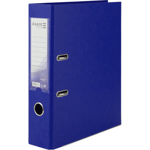 Lever-arch file Delta, 7,5 cm, double-sided, assembled, dark blue