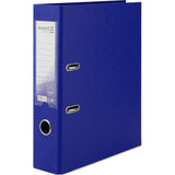Lever-arch file Delta, 7,5 cm, double-sided, assembled, dark blue