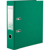 Lever-arch file Delta, 7,5 cm, double-sided, assembled, green