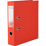 Lever-arch file Delta, 7,5 cm, double-sided, assembled, red