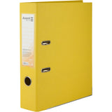 Lever-arch file Delta, 7,5 cm, double-sided, assembled, yellow