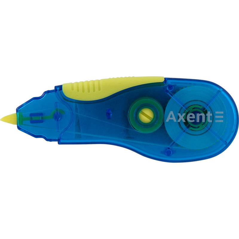 Korrekturroller Axent 7006-01-A, 5 mm x 5 m, blau-gelb
