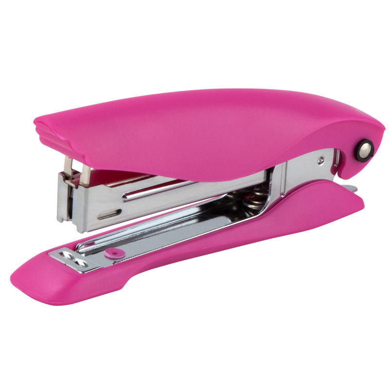 Heftgerät Nr. 10 Axent Ultra 4802-10-A, Kunststoff, 12 Blatt, rosa