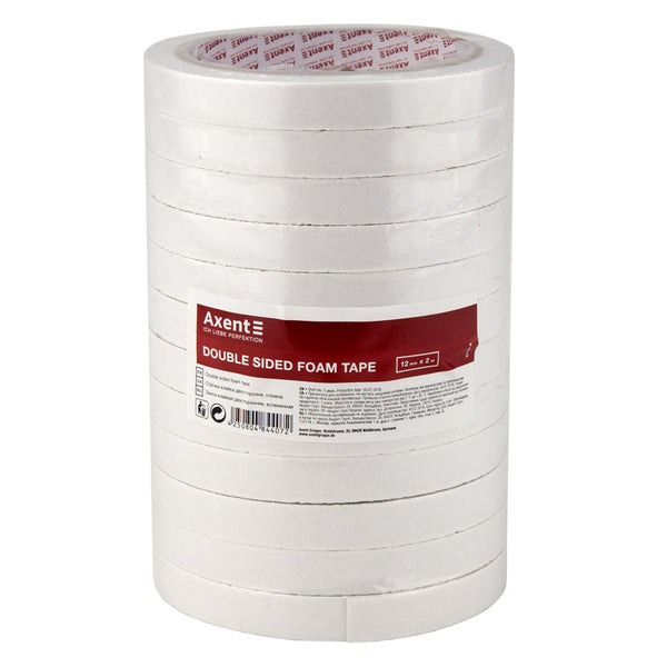 Doppelseitiges Klebeband, 12 mm x 2 m