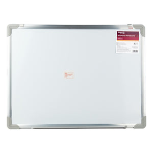 Whiteboard magnethaftend Delta D9611, trocken abwischbar, 45x60 cm, Alu-Rahmen