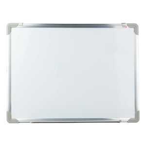 Whiteboard magnethaftend Delta D9611, trocken abwischbar, 45x60 cm, Alu-Rahmen