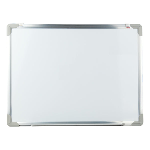 Whiteboard magnethaftend Delta D9611, trocken abwischbar, 45x60 cm, Alu-Rahmen
