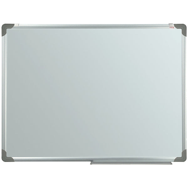 Whiteboard magnethaftend Delta D9613, trocken abwischbar, 90x120 cm, Alu-Rahmen