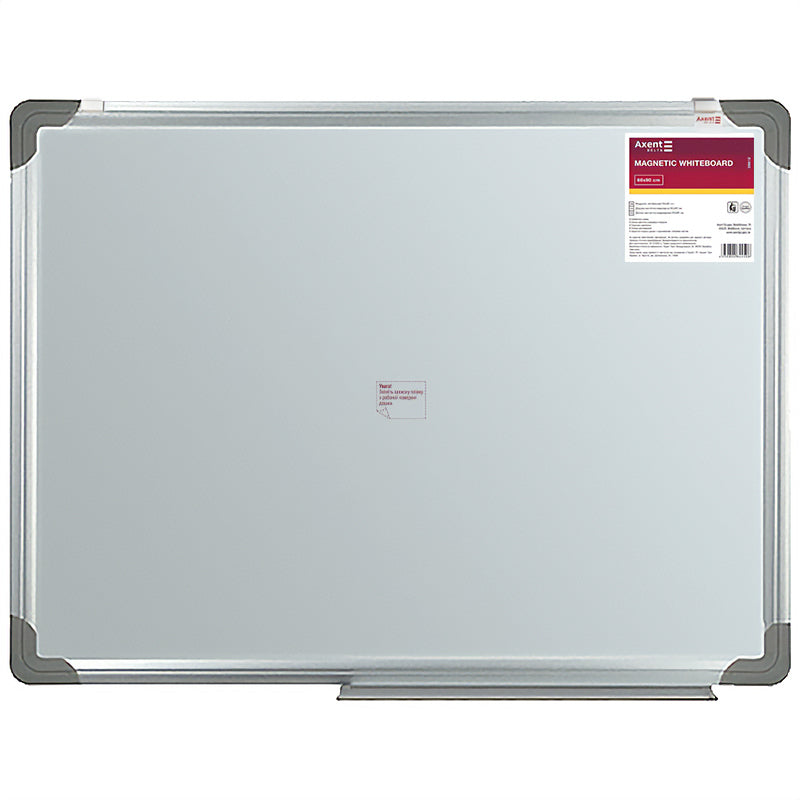 Whiteboard magnethaftend Delta D9612, trocken abwischbar, 60x90 cm, Alu-Rahmen