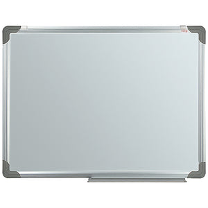 Whiteboard magnethaftend Delta D9612, trocken abwischbar, 60x90 cm, Alu-Rahmen