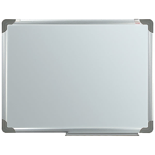 Whiteboard magnethaftend Delta D9612, trocken abwischbar, 60x90 cm, Alu-Rahmen