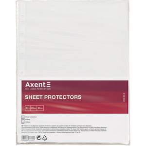 Prospekthülle Axent 2009-20-A, A4+, glänzend, 90µm, 20 St., farbig
