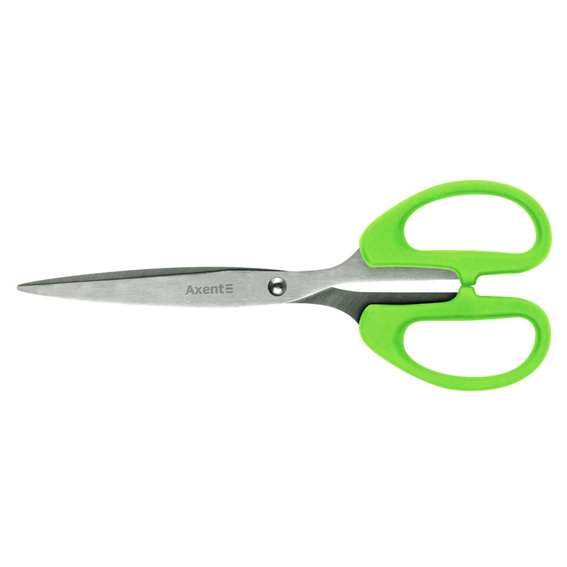 Büroscheren Axent Ultra 6211-09-A, 19 cm, mit Kunststoffgriffen, salatgrün