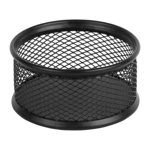 Metal staples holder Axent 2113-A, 80x80x40 mm, black