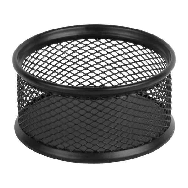 Metal staples holder Axent 2113-A, 80x80x40 mm, black