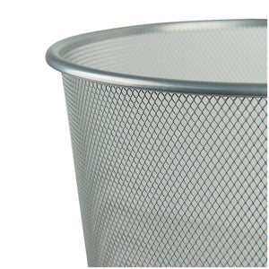 Papierkorb Axent 2119-03-A, Metallgitter, 12 l, silber
