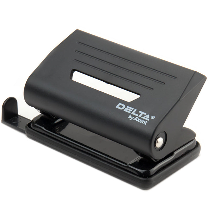 Papierlocher Axent Delta D3610-01, Kunststoff, 10 Blatt, schwarz