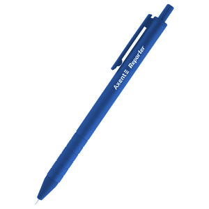 Semi-gel pen Axent Reporter AB1065-02-A, retractable, blue