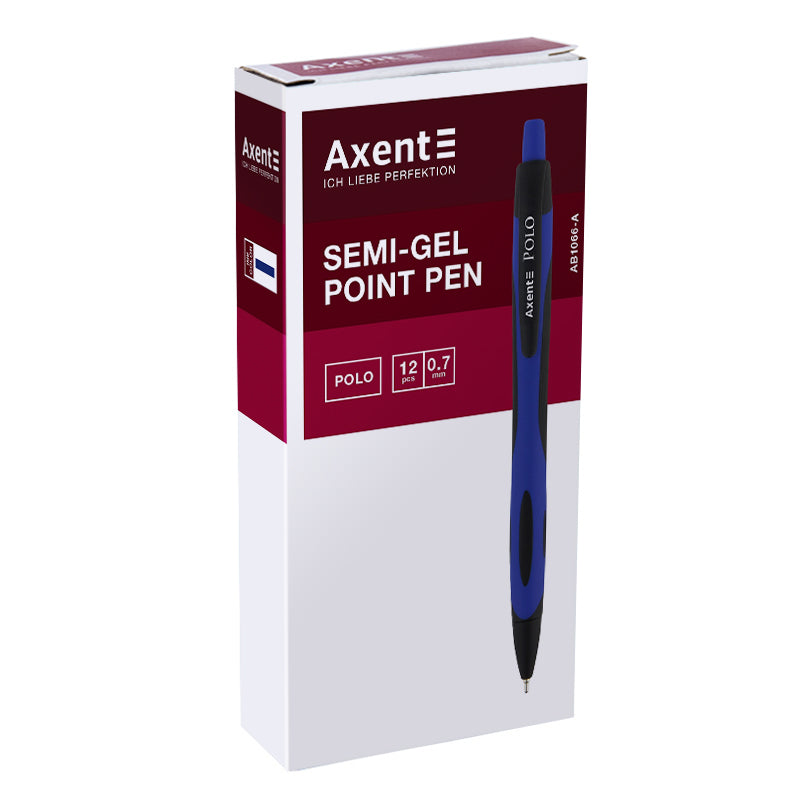 Ölstift automatisch Axent Polo AB1066-02-A, 0,7 mm, blau