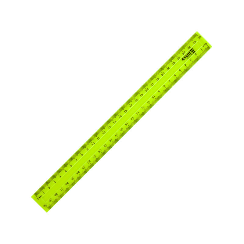 Kunststoff-Lineal Delta D9800-01, 30 cm, gelb
