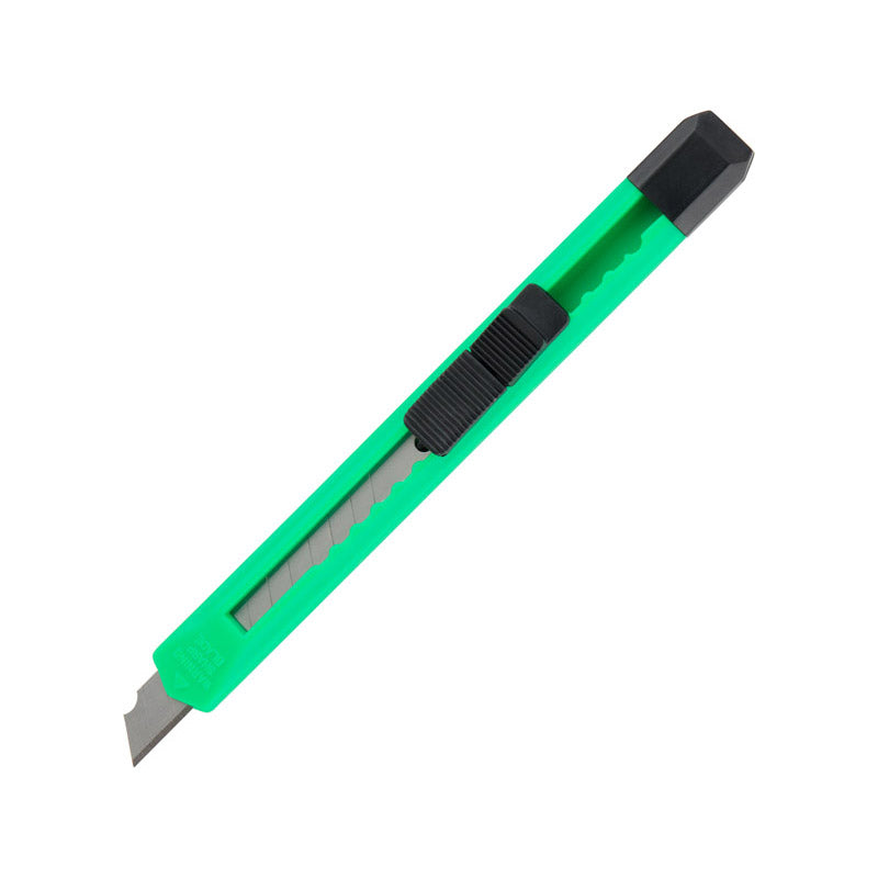 Schreibwarenmesser Delta D6525, 9 mm, grün